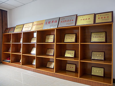 企业荣誉证书展示